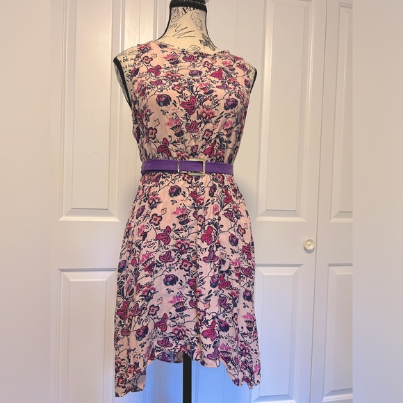 Fun Patterned & Colourful Summer Dress - Picture 1 of 4